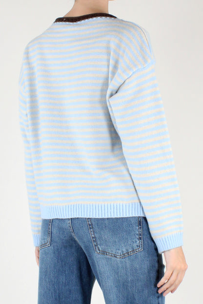 Maglione a Righe a Scatoletta