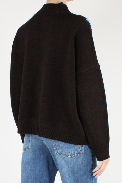 Maglione Maxi Rombi