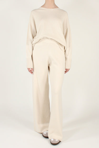 Maglione Scollo Tondo Misto Lana