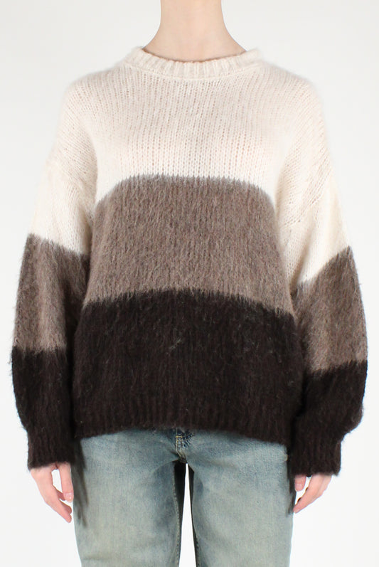 Maglione Over Tre Colori