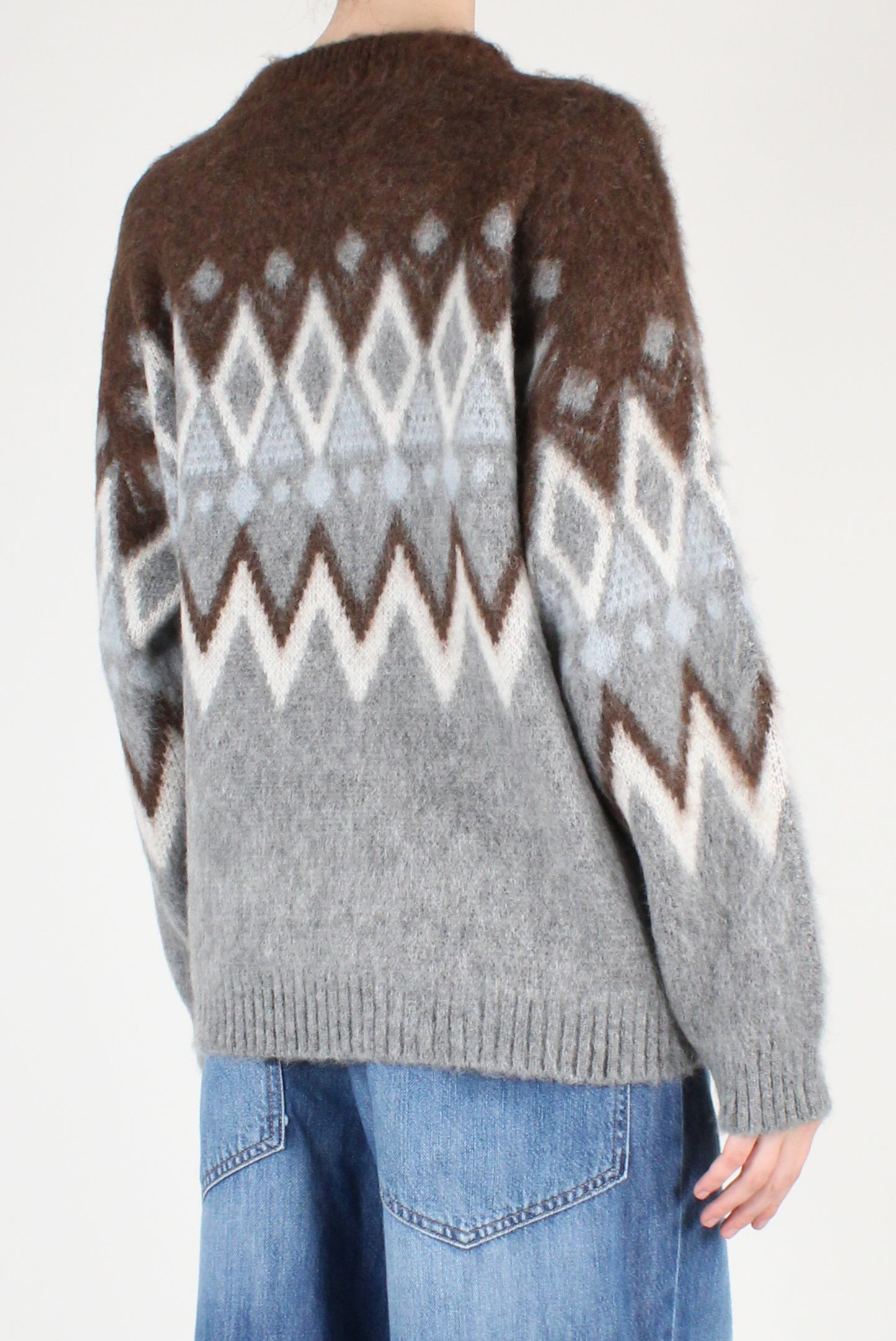 Maglione Decoro Zig Zag