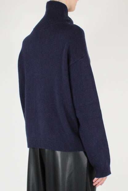 Maglione Scollo a Polo con Bottoni