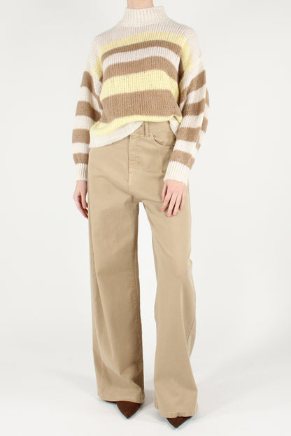 Maglione Lupetto a Righe