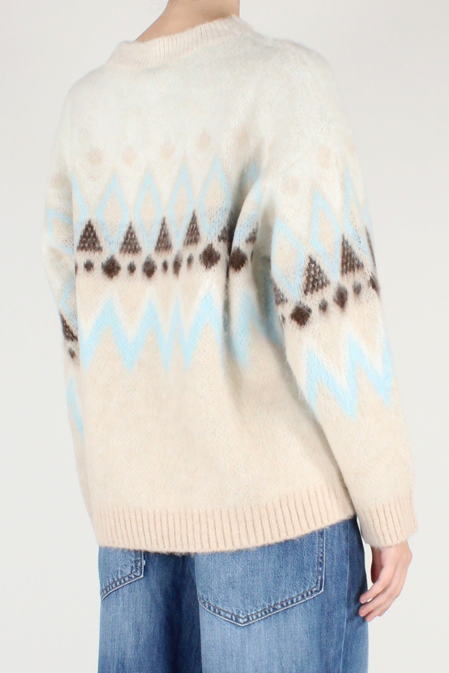 Maglione Decoro Zig Zag