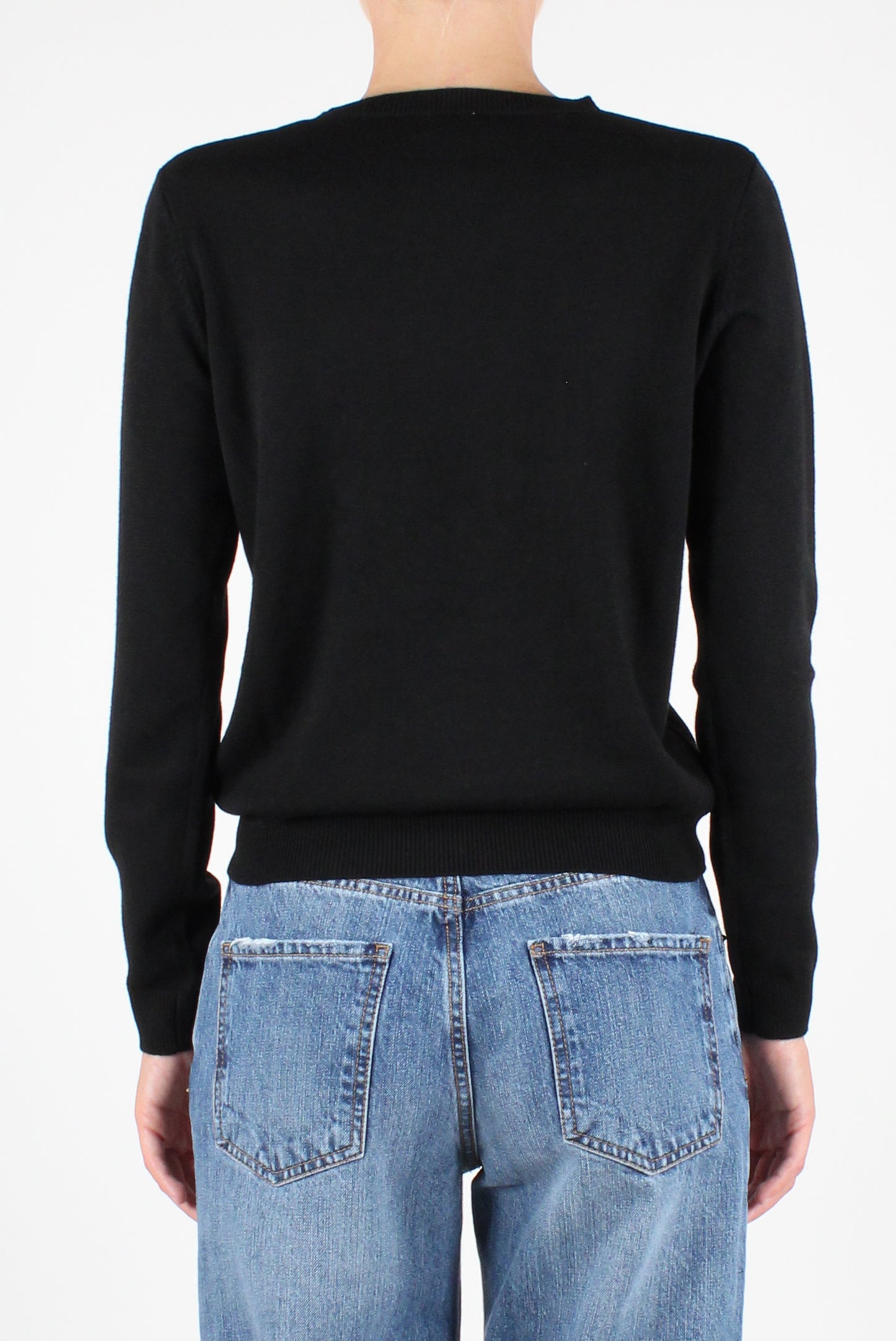 Olivia Embroidery Crewneck Sweater