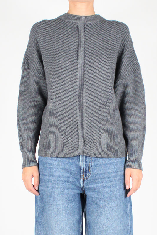 Crew Neck Bat Sweater