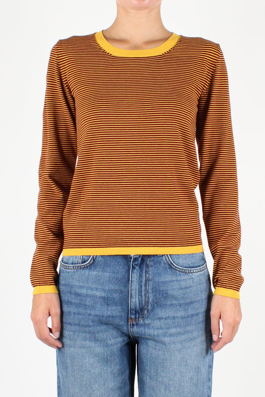 Striped Crewneck Sweater