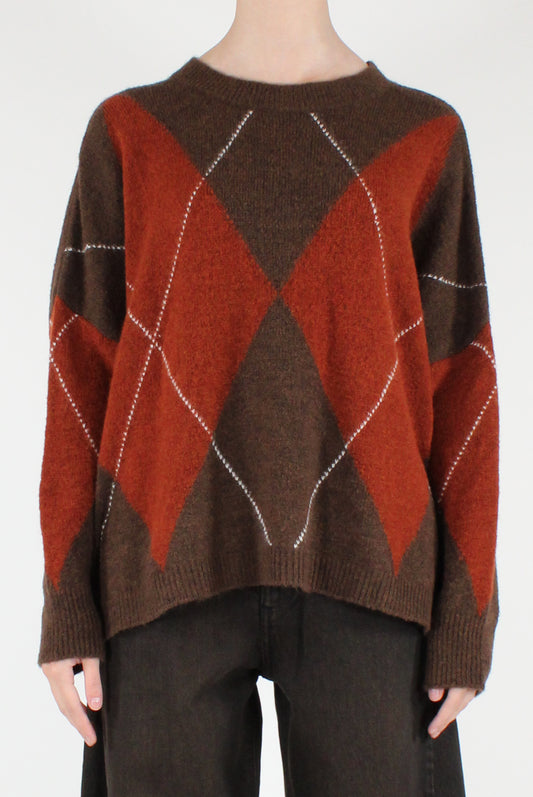 Maglione con Rombi