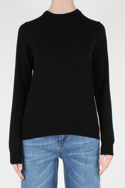 Maglione Girocollo Misto Viscosa