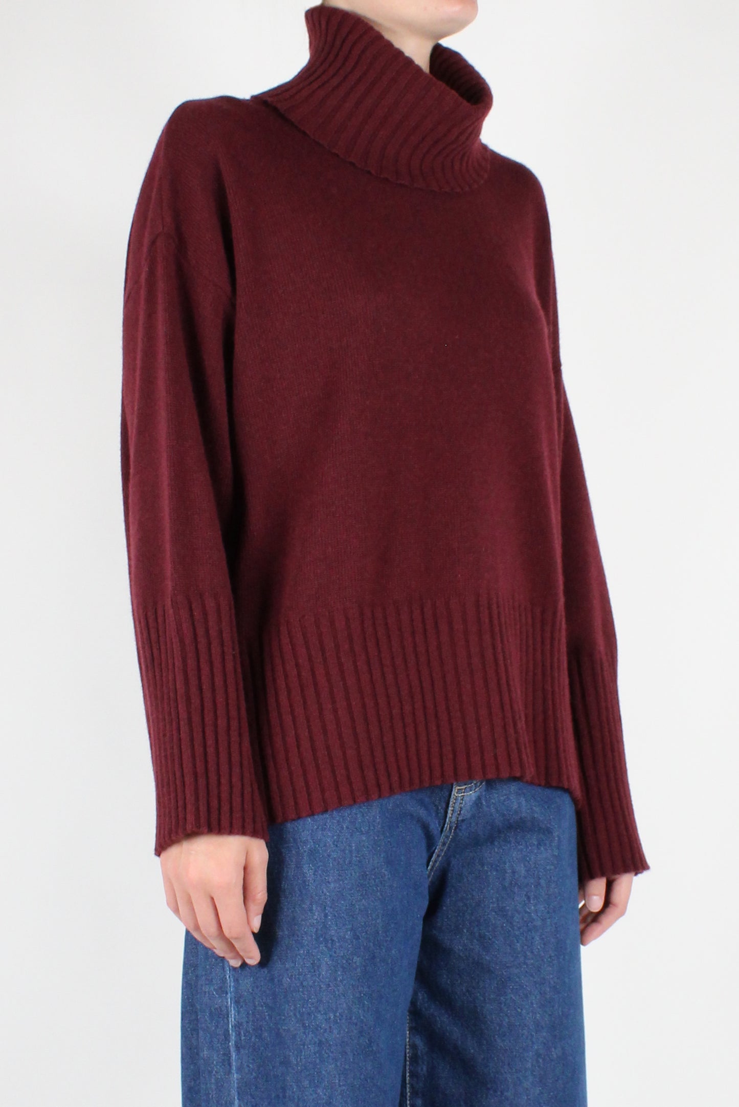 Oversized Turtleneck Sweater