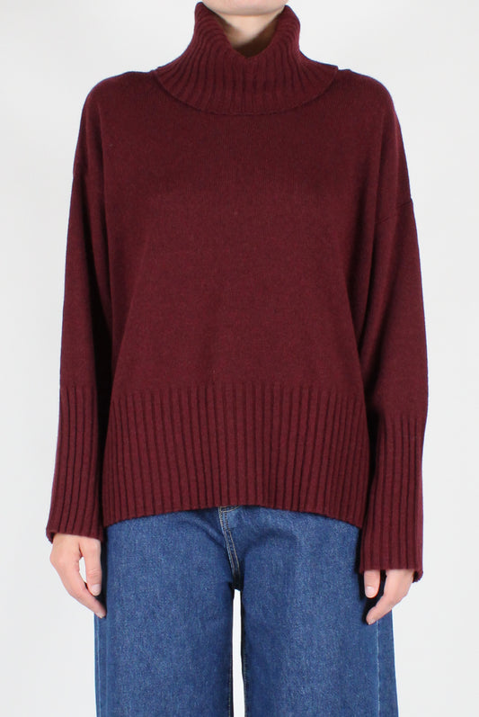 Oversized Turtleneck Sweater