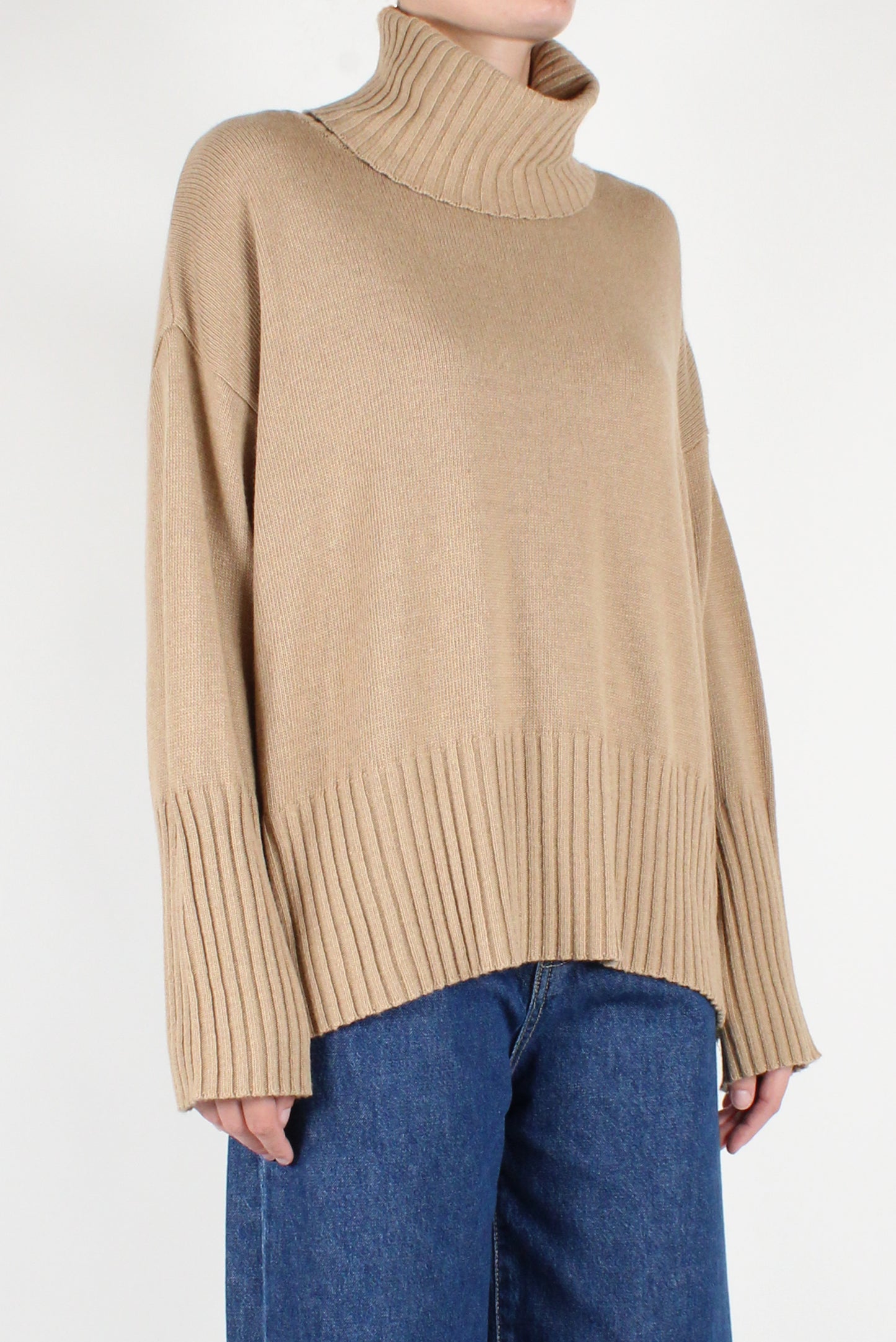 Oversized Turtleneck Sweater