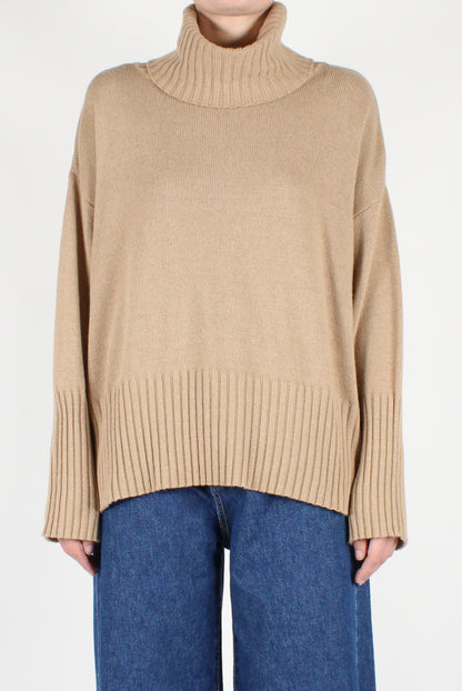 Oversized Turtleneck Sweater