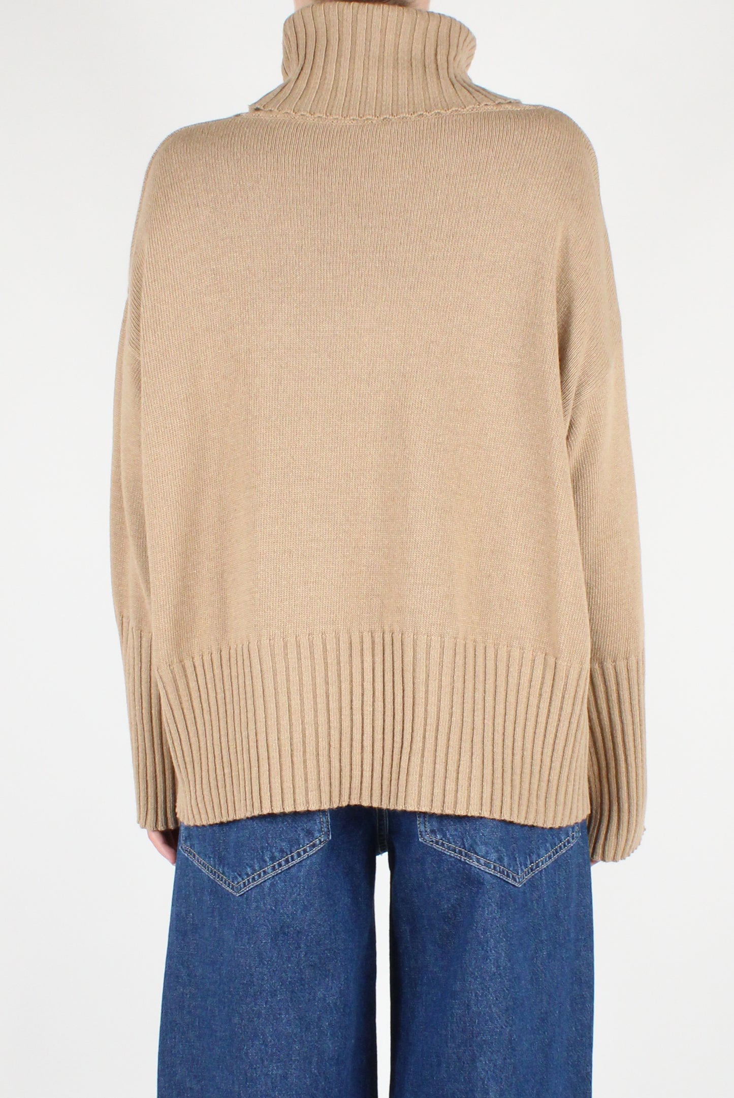 Oversized Turtleneck Sweater