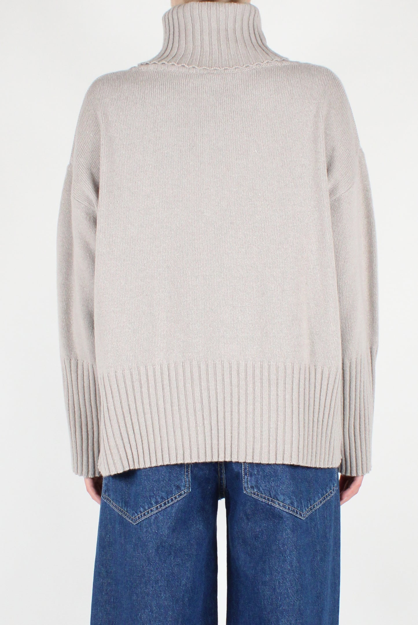 Oversized Turtleneck Sweater