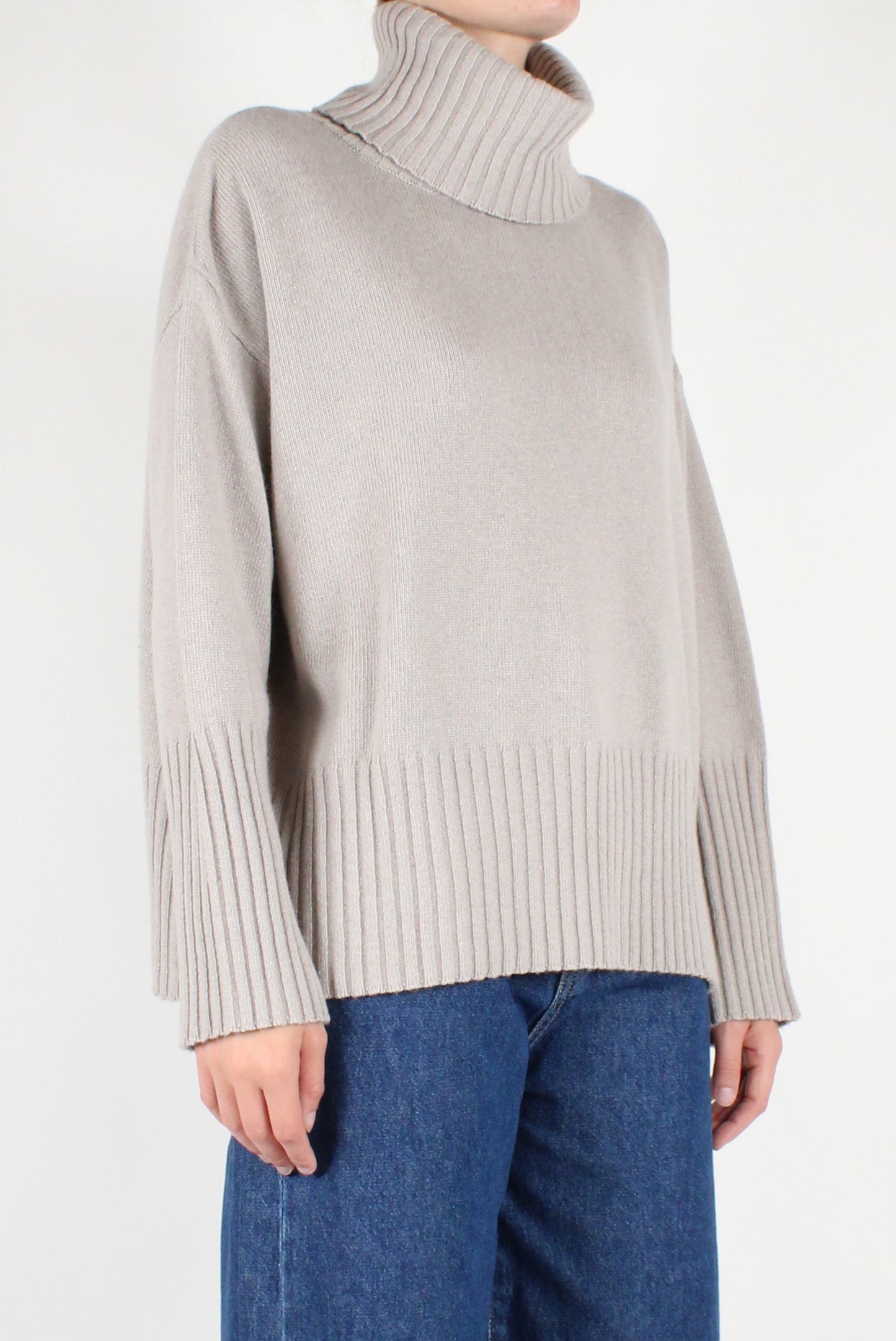 Oversized Turtleneck Sweater