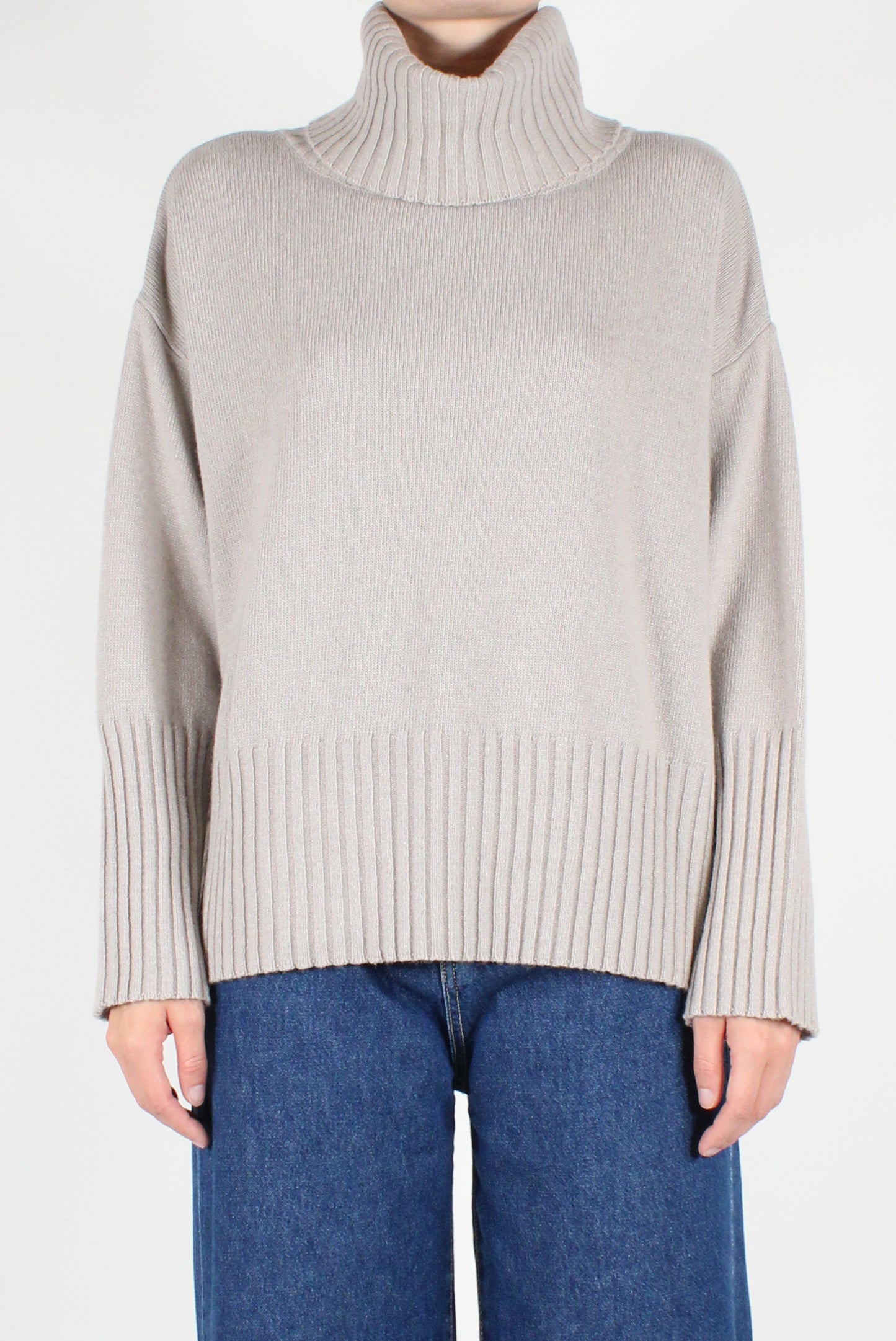 Oversized Turtleneck Sweater