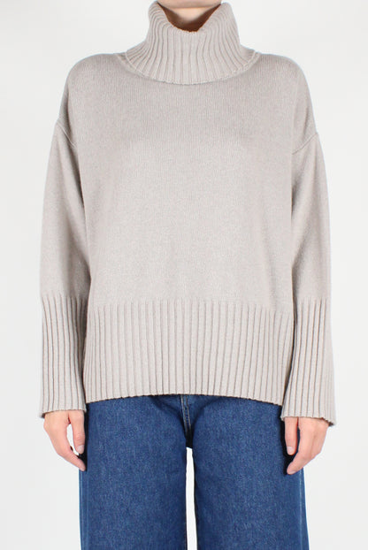 Oversized Turtleneck Sweater