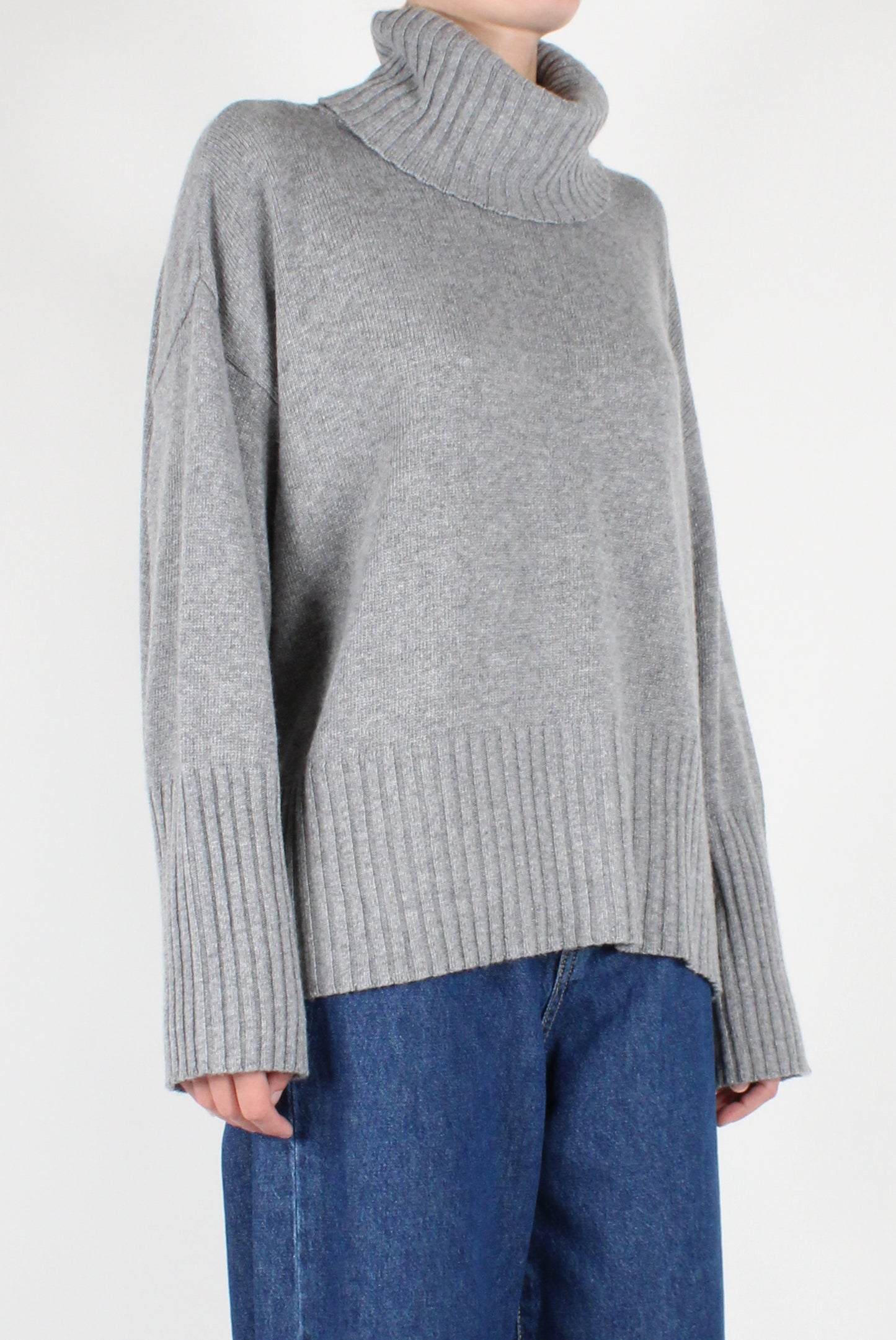 Oversized Turtleneck Sweater