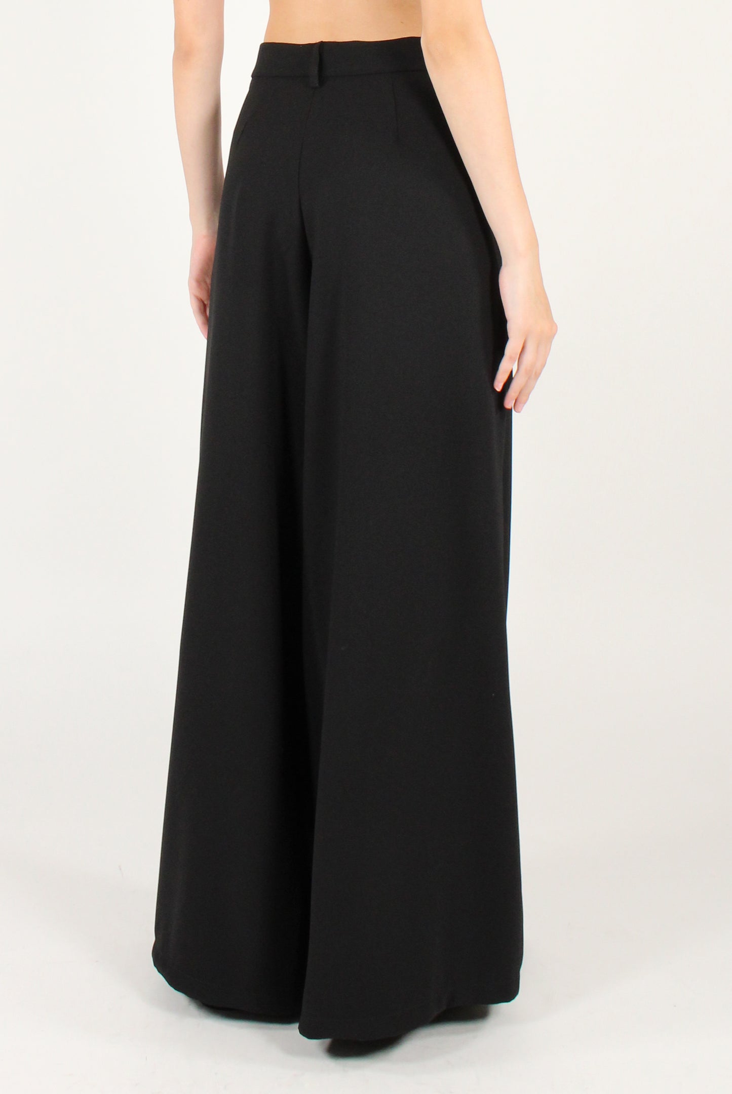Pantaloni Ampi con Pinces