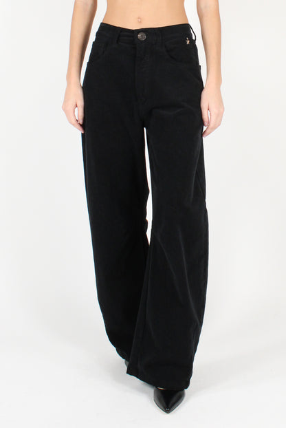 Thin Corduroy Balloon Pants