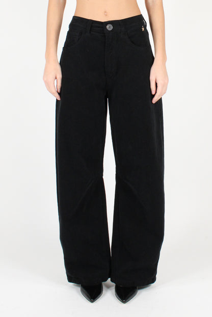 Thin Corduroy Balloon Pants