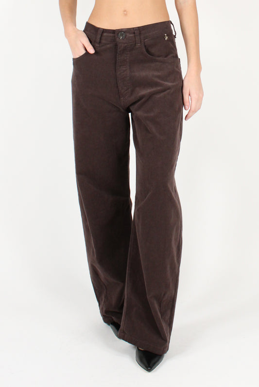 Thin Corduroy Balloon Pants