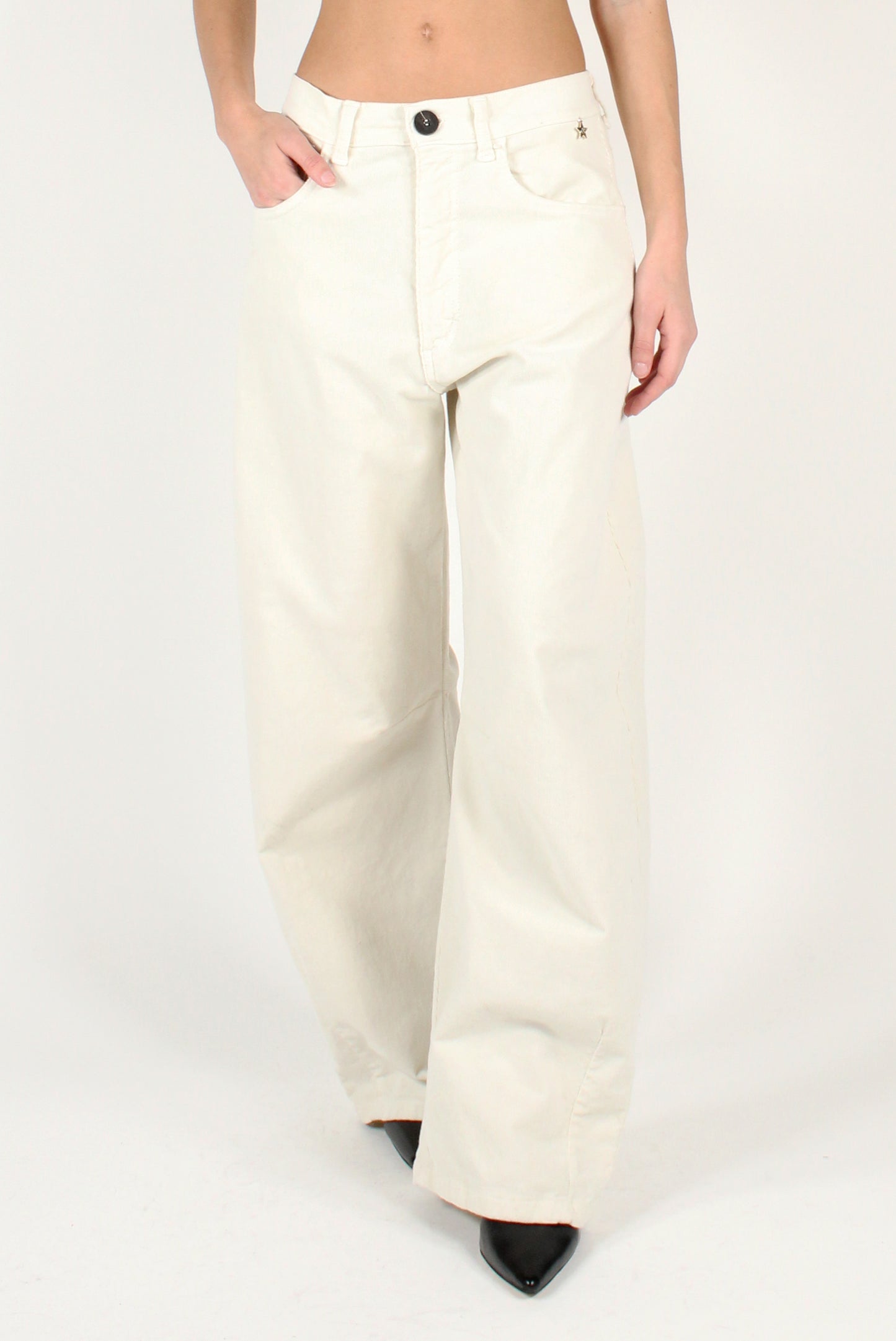 Thin Corduroy Balloon Pants