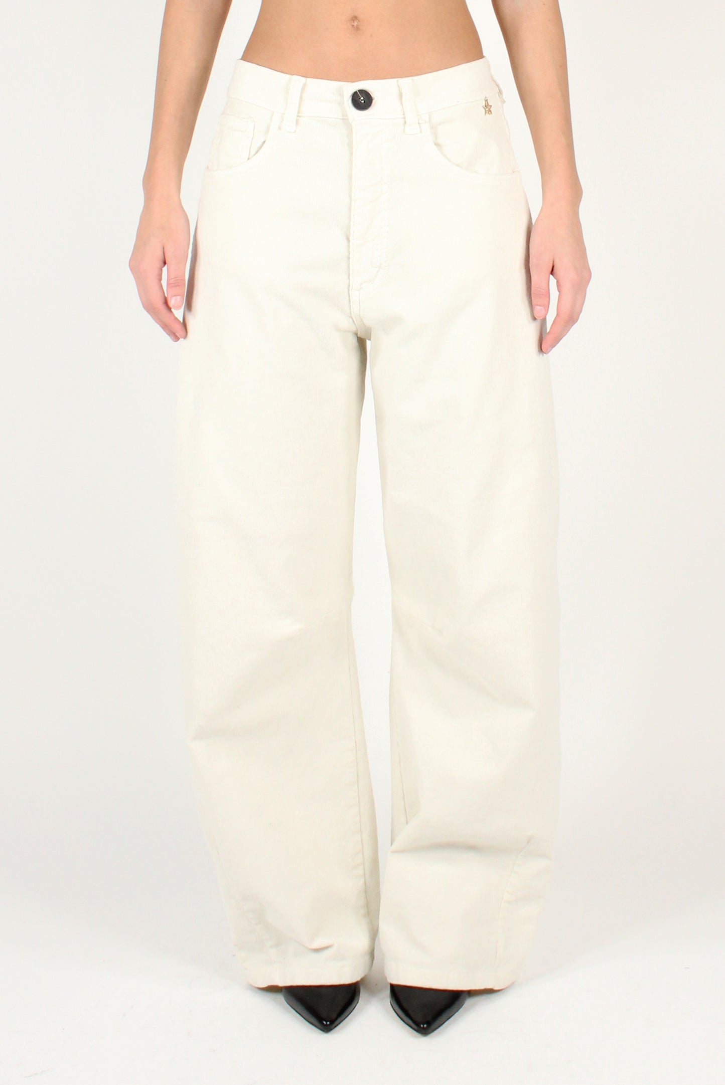 Thin Corduroy Balloon Pants