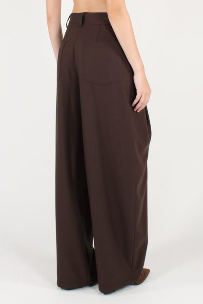 Pantaloni Balloon con Pinces