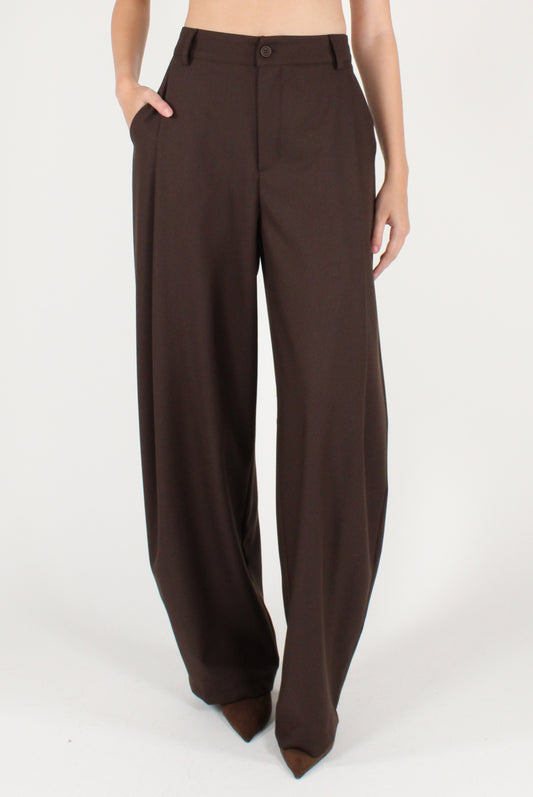 Pantaloni Balloon con Pinces