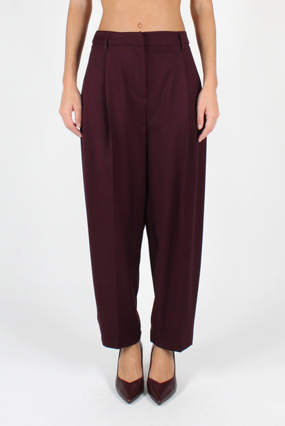 Balloon Pants with Pleats