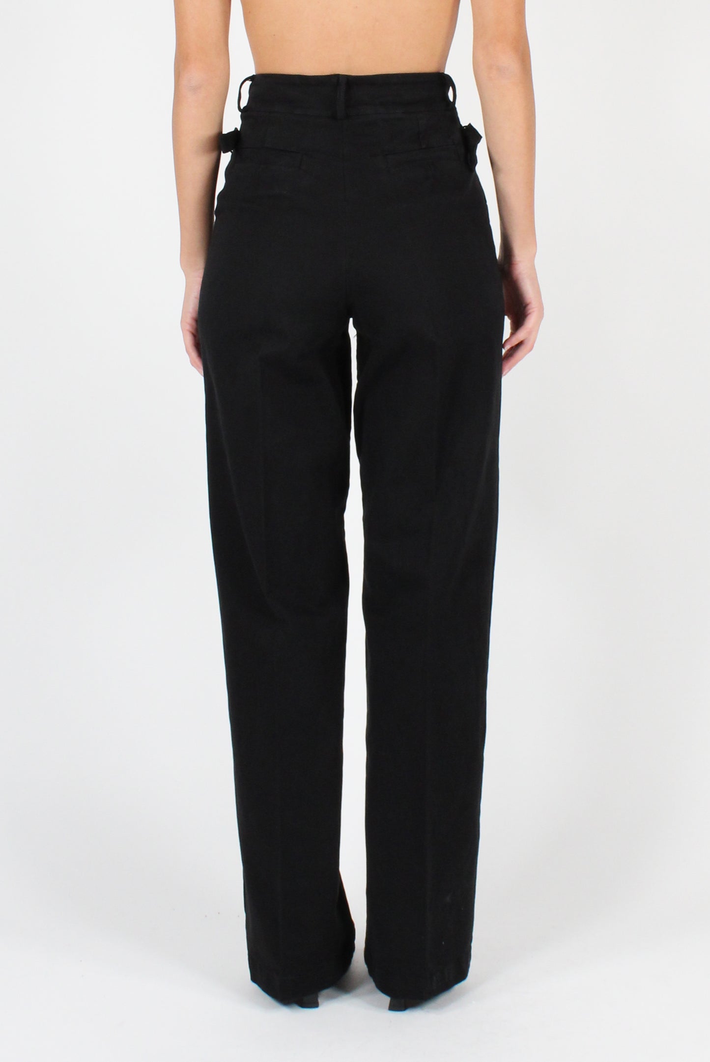 Cotton Gabardine Trousers