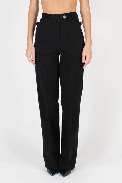 Cotton Gabardine Trousers