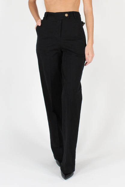 Cotton Gabardine Trousers