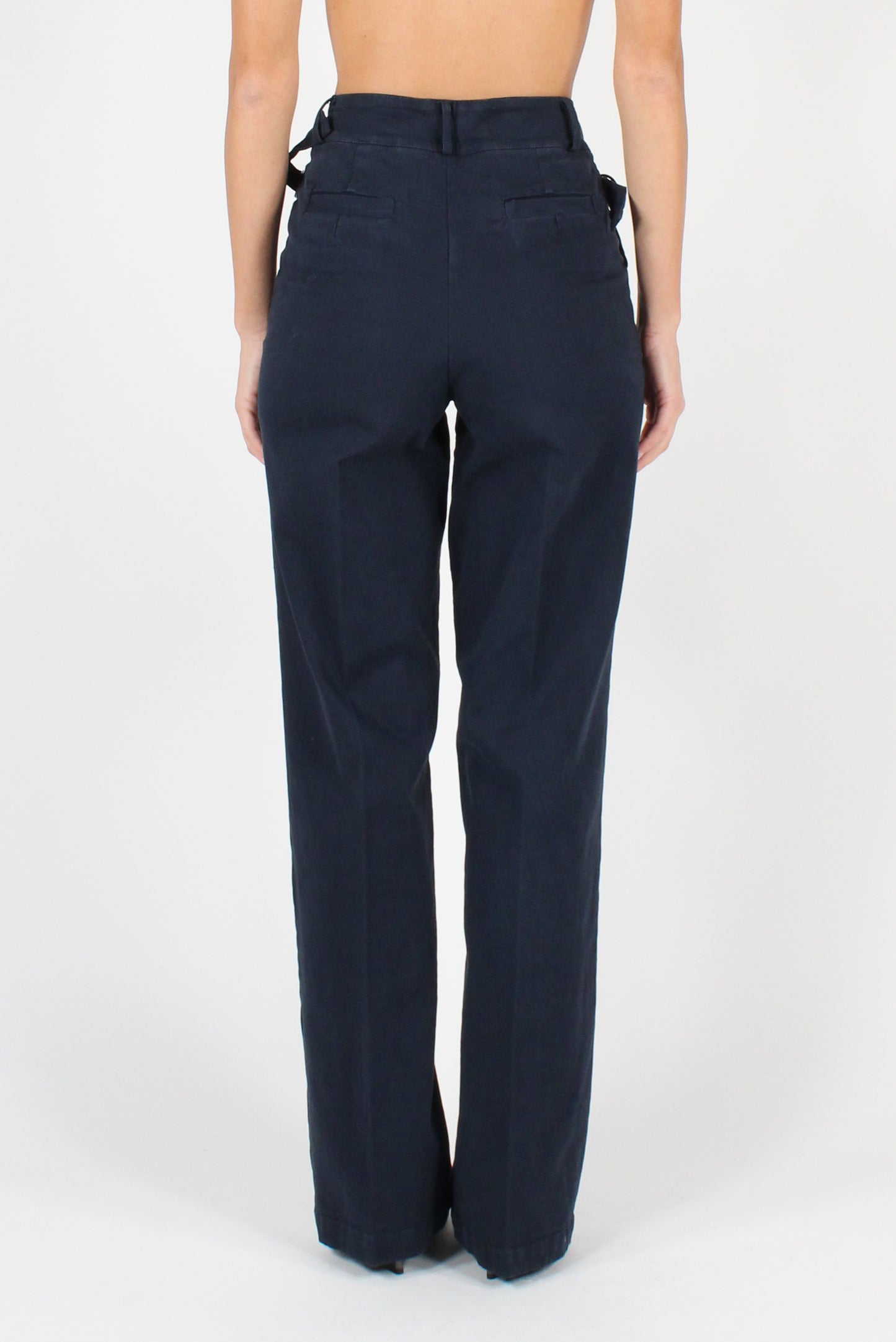 Cotton Gabardine Trousers