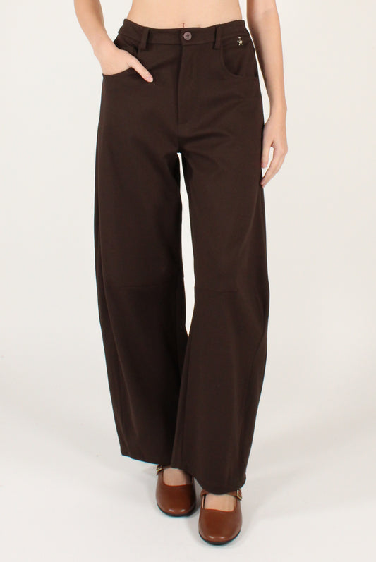 Pantaloni Balloon Misto Viscosa