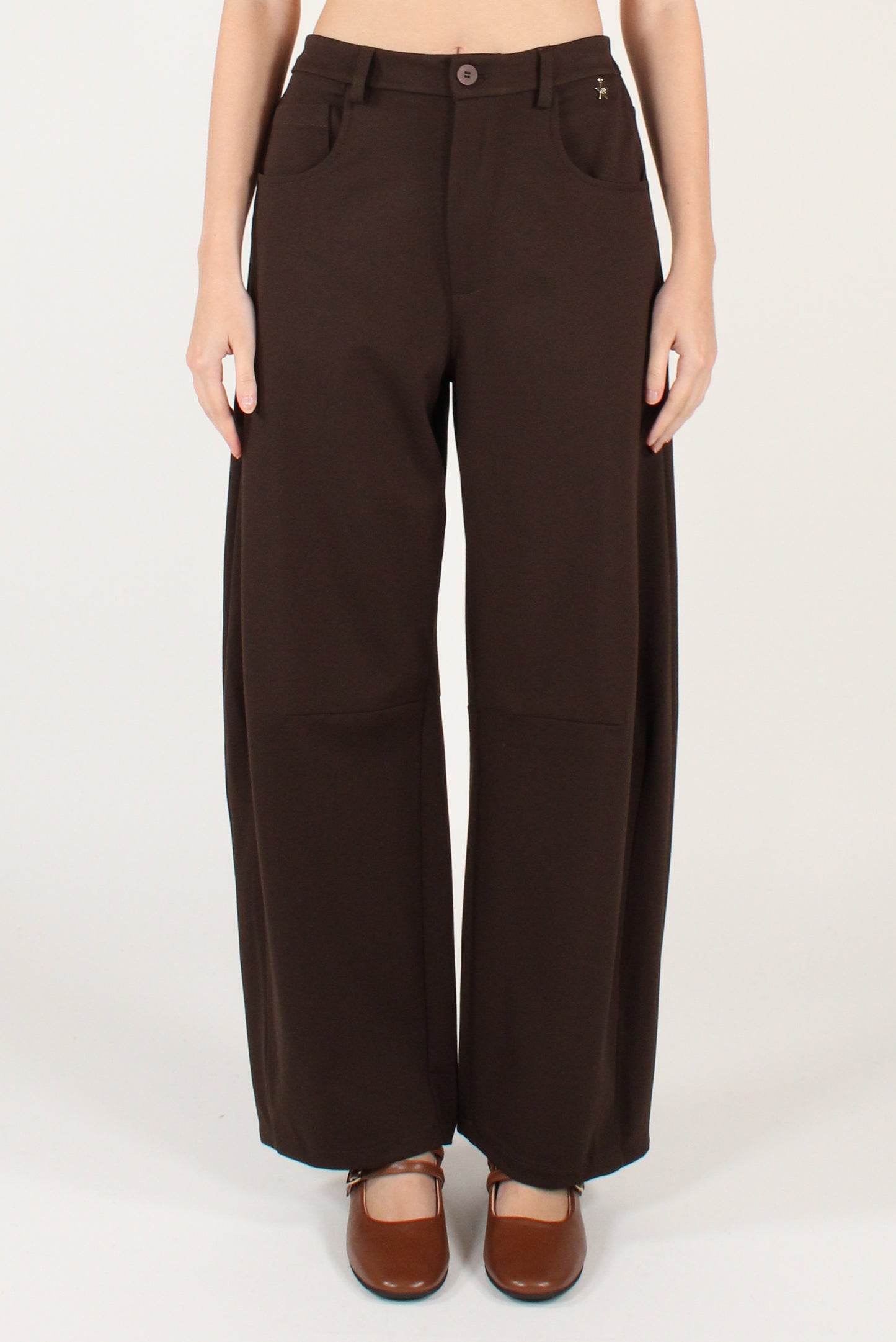 Pantaloni Balloon Misto Viscosa