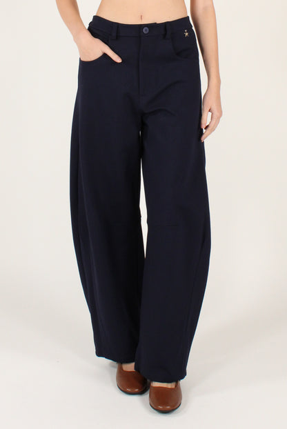 Pantaloni Balloon Misto Viscosa