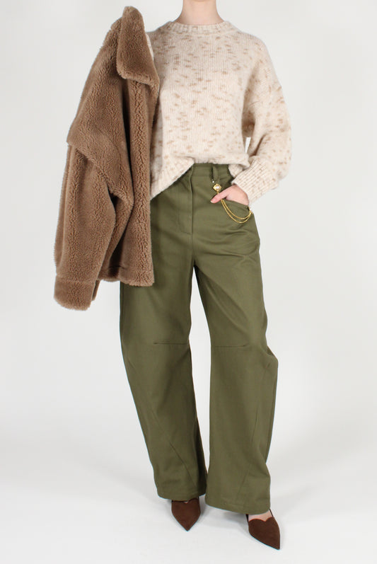 Pantaloni Balloon con Spilla