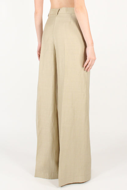 Pantaloni Ampi a Palazzo Misto Lino