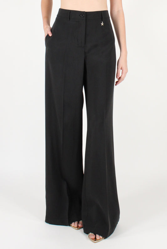Pantaloni a Palazzo Misto Modal