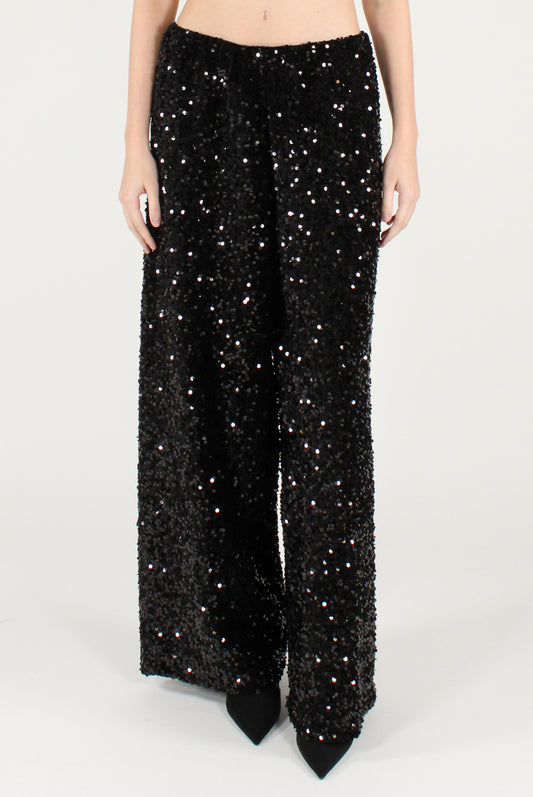 Sequin Palazzo Pants