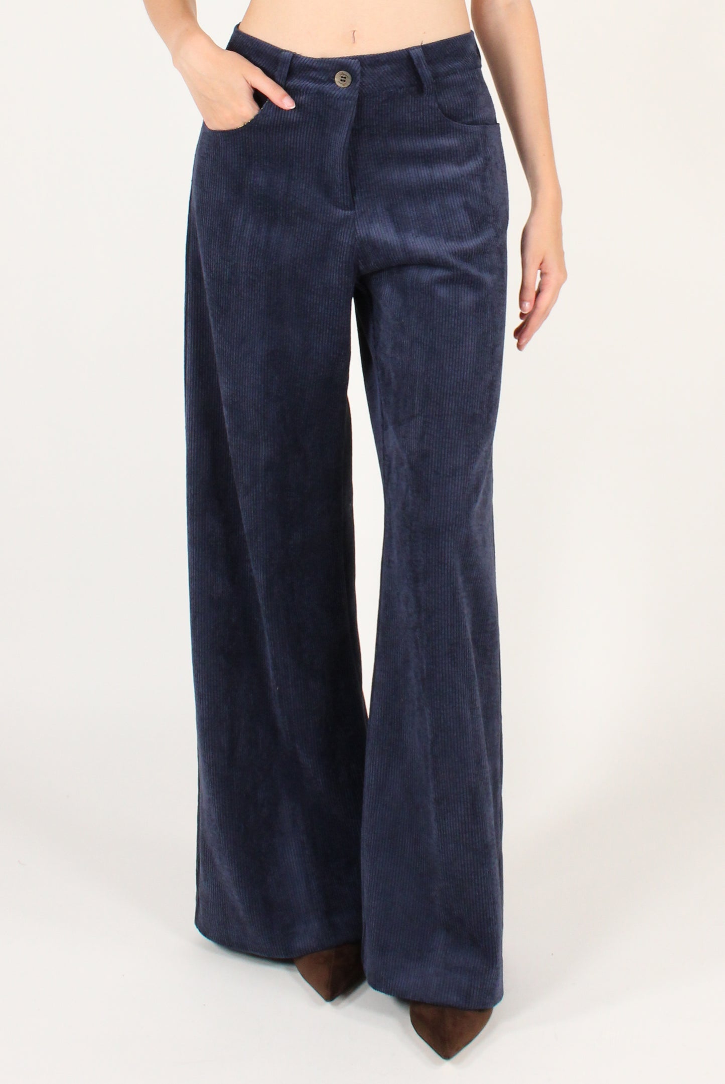 Corduroy Palazzo Pants