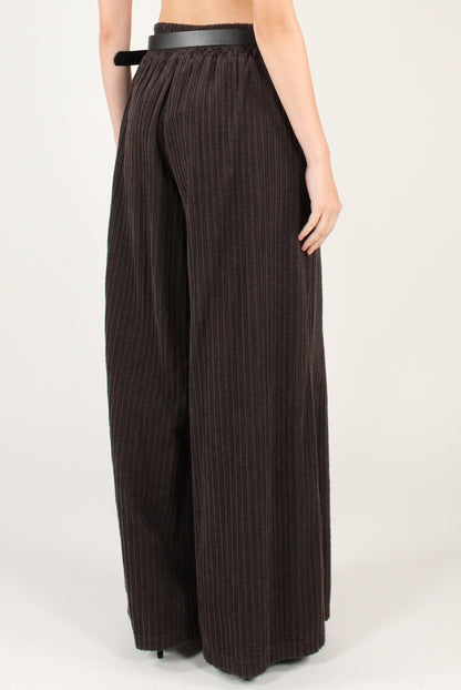 Pantaloni in Velluto a Coste Larghe