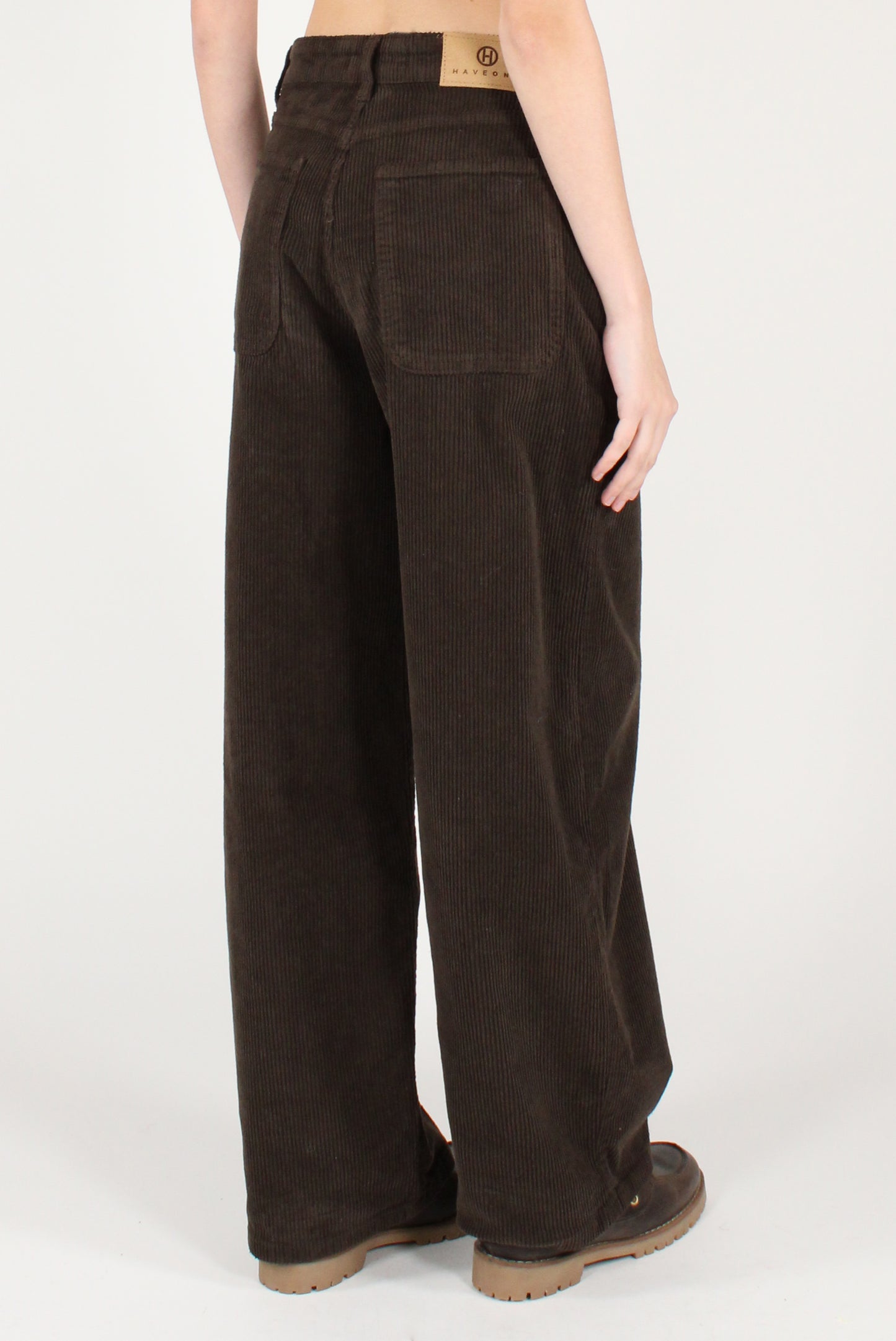 Corduroy Straight Leg Trousers