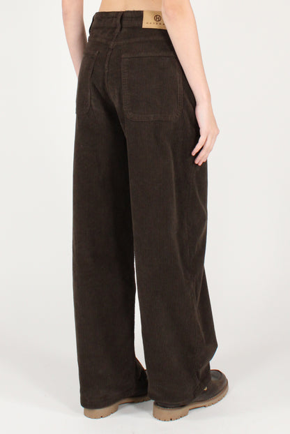 Corduroy Straight Leg Trousers