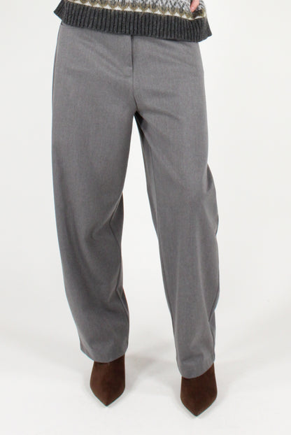 Semi Balloon Pants in Viscose Blend