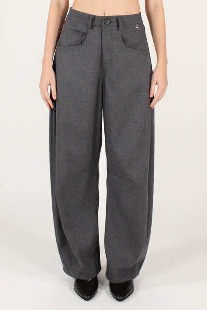 Pantaloni Cinque Tasche Semi Balloon