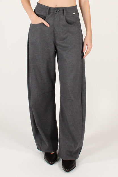 Pantaloni Cinque Tasche Semi Balloon